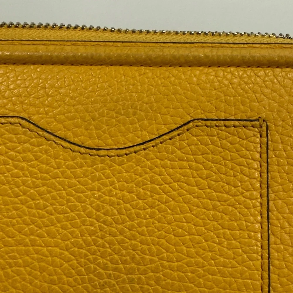 Tory Burch Mustard Yellow Wallet - Picture 12 of 14